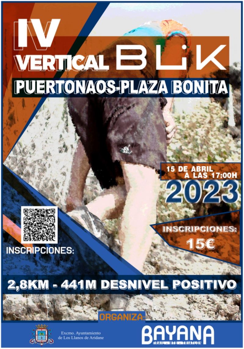 IV VERTICAL BLIK PUERTO NAOS - PLAZA BONITA - Inscriu-te